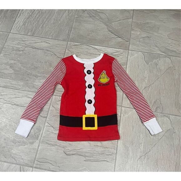 The Grinch Dr. Seuss Kids Pajama Top Mr. Grinch Christmas Top Kids Size 4T - Picture 1 of 11